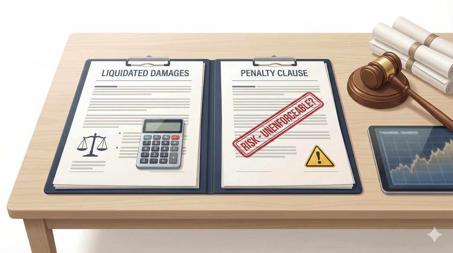 Penalty vs Liquidated Damages Clauses: What Is Enforceable in Contracts Globally