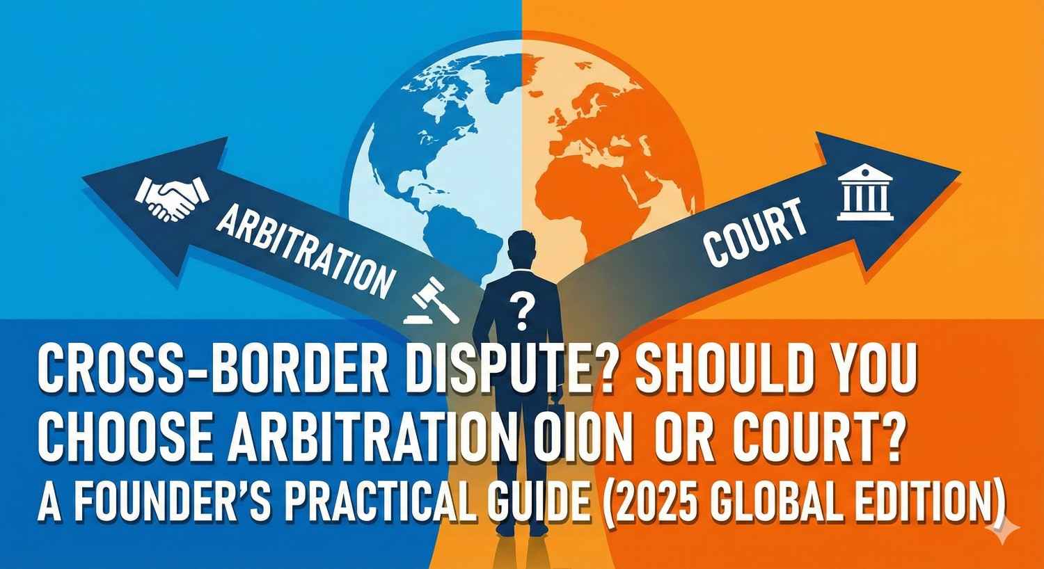 CROSS-BORDER DISPUTE? SHOULD YOU CHOOSE ARBITRATION OR COURT? A FOUNDER’S PRACTICAL GUIDE (2025 GLOBAL EDITION)