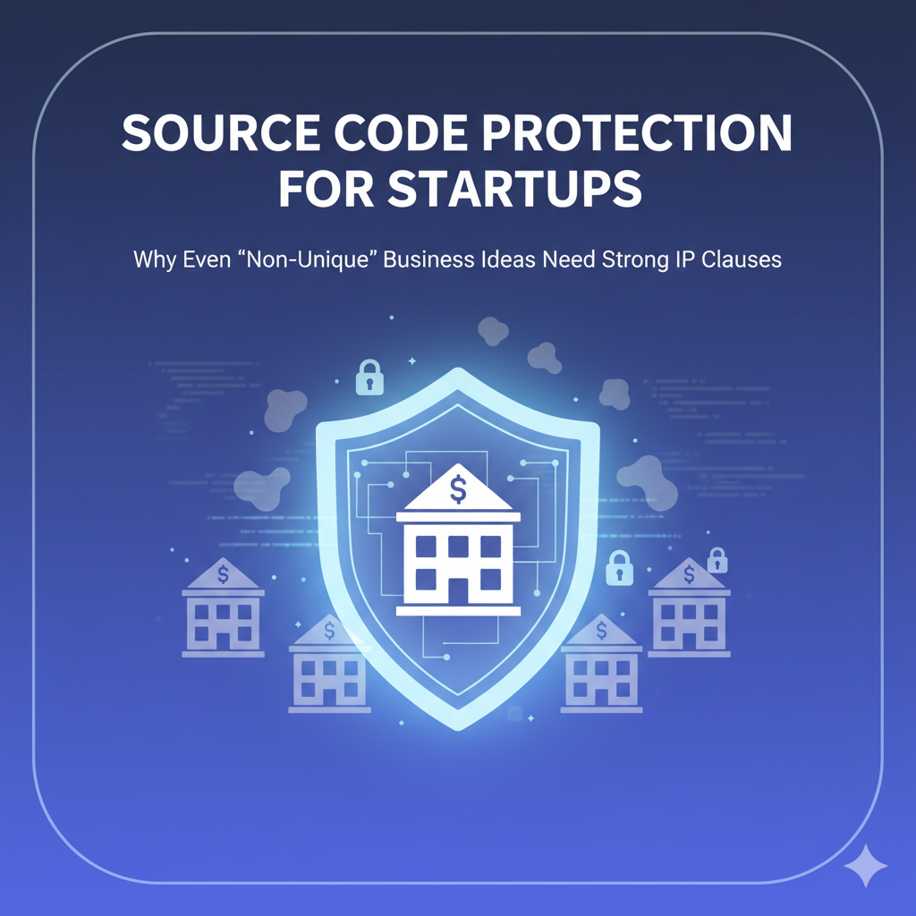 Source Code Protection for Startups Why Even “Non-Unique” Business Ideas Need Strong IP Clauses